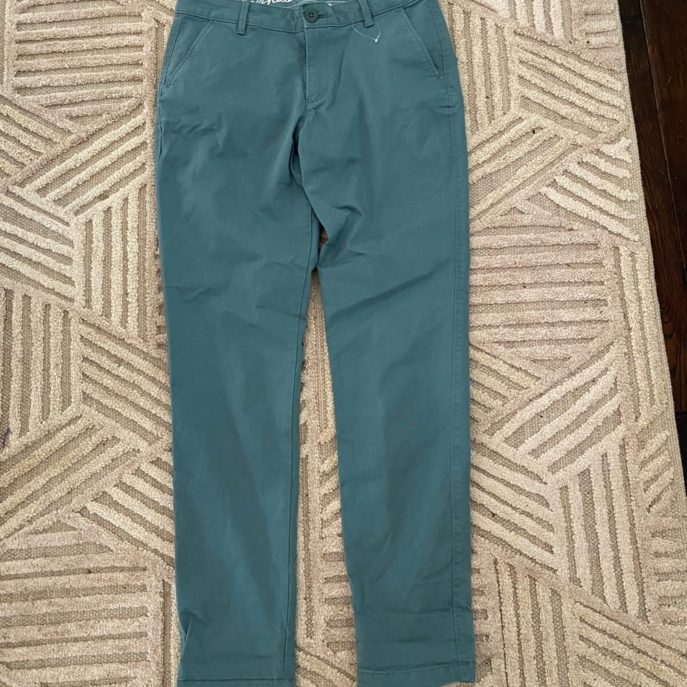 Eddie Bauer Green Chinos.